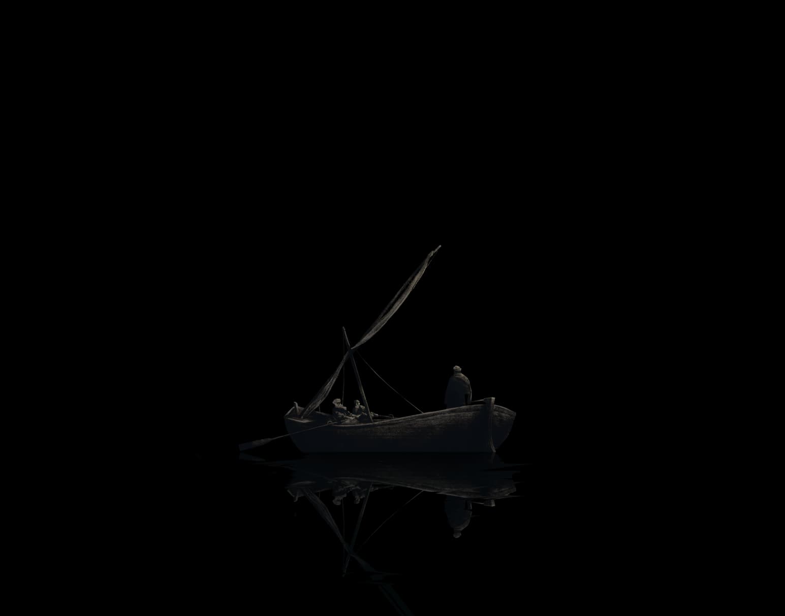 Boat on water